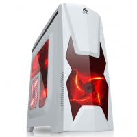 游戏风暴 蝙蝠骑士 白 游戏机箱台式机电脑主机(USB3.0机箱） 云南电脑批发