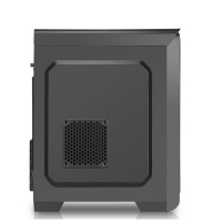 游戏风暴 风暴英雄 黑 游戏机箱台式机电脑主机机箱背线USB3.0 云南电脑批发