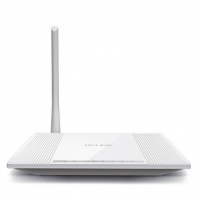 TP-LINK TL-WR745N 无线路由器 WIFI家用路由器穿墙 弱电箱分线 白色