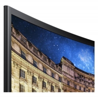 三星（SAMSUNG）23.5英寸1800R曲面 广视角微边框 HDMI高清接口 电脑液晶显示器 （C24F396FHC）