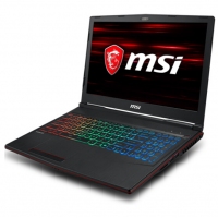 微星(msi)GP63 Leopard 8RE-631CN 15.6英寸游戏本笔记本电脑 独显（ i7-8750H + HM370 / 8GB / GTX1060 / 128GB NVMe SSD + 2TB HDD）
