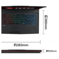 微星(msi)GP63 Leopard 8RE-631CN 15.6英寸游戏本笔记本电脑 独显（ i7-8750H + HM370 / 8GB / GTX1060 / 128GB NVMe SSD + 2TB HDD）