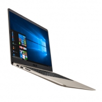 华硕(ASUS) 灵耀S5100UN8250 15.6英寸轻薄笔记本电脑(i5-8250U 4G 1T MX150 2G IPS)金色(S5100)