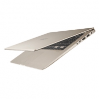 华硕(ASUS) 灵耀S5100UN8250 15.6英寸轻薄笔记本电脑(i5-8250U 4G 1T MX150 2G IPS)金色(S5100)