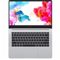华为 荣耀笔记本电脑MagicBook 14英寸超薄学生商务办公超极本 冰河银-i5-8250/8G/256G独显触屏版（i5-8250/8G/256G/MX150-2G/ 14寸 冰河银）