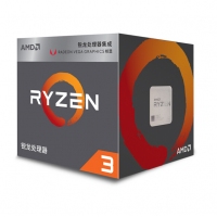 AMD 锐龙Ryzen R3-2200G处理器4核AM4接口cpu R3原盒 云南电脑批发