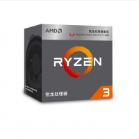 AMD 锐龙Ryzen R3-2200G处理器4核AM4接口cpu R3原盒 云南电脑批发