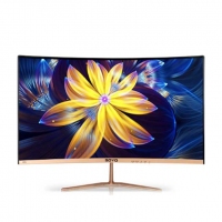 梅捷M6 24英寸超薄曲面显示器高清台式液晶电脑 云南电脑批发