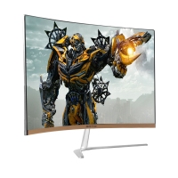 梅捷M6 24英寸超薄曲面显示器高清台式液晶电脑 云南电脑批发