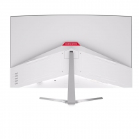 东星 U10+ 32寸 2K 曲面白色 V型底座 无边框 显示器