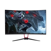 东星U8 27寸R1800曲面无边框 HDMI+VGA RGB炫光电竞风 高清液晶显示器 