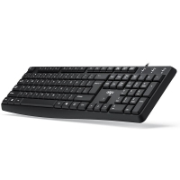 爱国者K120有线USB键盘 台式机笔记本外接USB键盘办公键盘（适用于台式机 USB键盘）