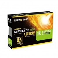 索泰（ZOTAC） GT1030 D4雷霆版支持多屏台式主机办公学习电脑独立显卡 1030 4GD4 雷霆