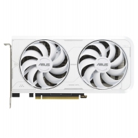 华硕（ASUS）DUAL-RTX3060TI-O8GD6X-WHITE 雪豹系列电竞游戏专业独立显卡