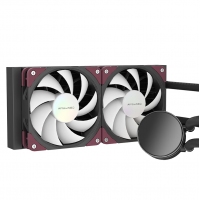 爱国者（aigo）冰魄CP Performance 240黑色 1600W色5V幻彩ARGB版 一体式CPU水冷散热器