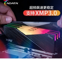 威刚(ADATA)XPG龙耀D500G 32GB(16GBX2)黑色彩包套装 DDR5 6000 C30海力士A die内存条