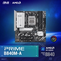 华硕（ASUS）PRIME B840M-A 主板 CPU 7800X3D/9800X3D/9600X( socket AM5)