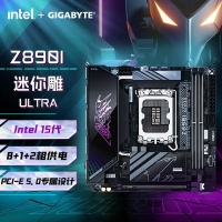 技嘉（GIGABYTE）迷你雕Z890I AORUS ULTRA DDR5主板 支持CPU Ultra U7-265K