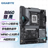 技嘉（GIGABYTE）猎鹰B860 EAGLE WIFI6E DDR5主板 支持CPU Ultra U7-265K