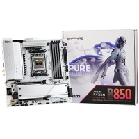 蓝宝石 极地 PURE B850M WIFI主板 支持AMD 锐龙9000/8000/7000系列处理器